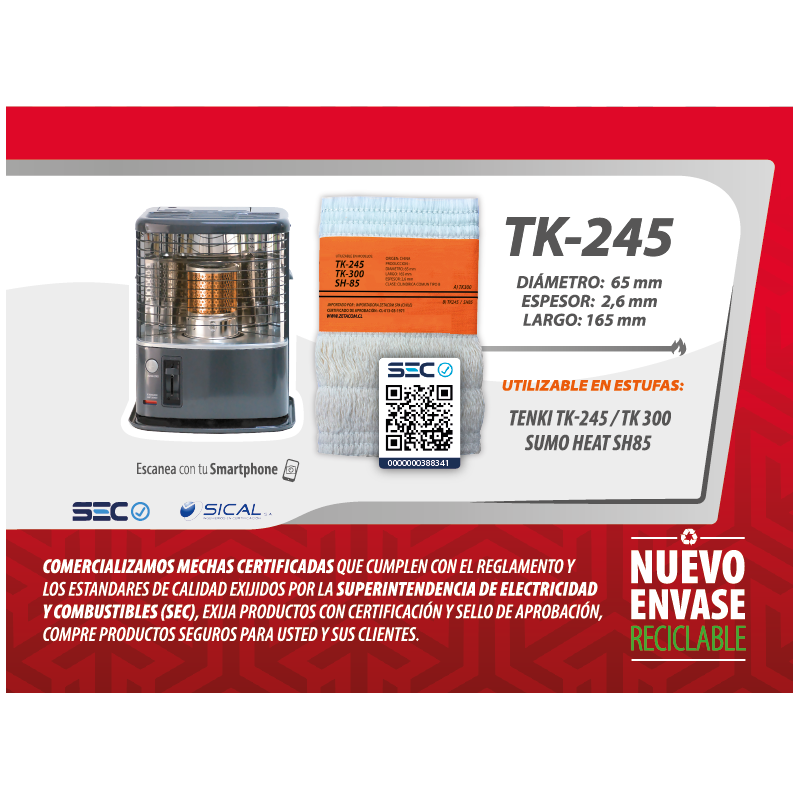 MECHA MODELO TK-245