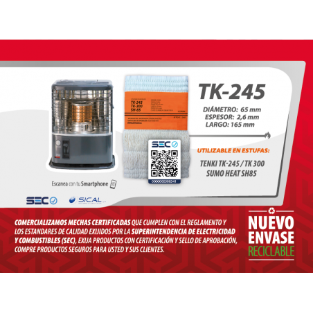 MECHA MODELO TK-245