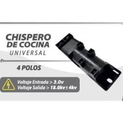 CHISPERO COCINA 4 POLOS