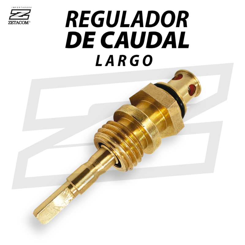 REGULADOR DE CAUDAL LARGO